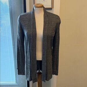 Ricki's Charcoal Open Front Cardigan
